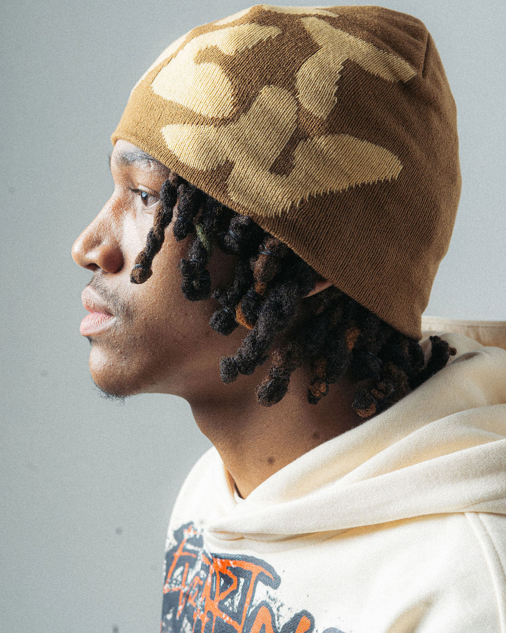 WAVY BEANIE "CHOCOLATE"