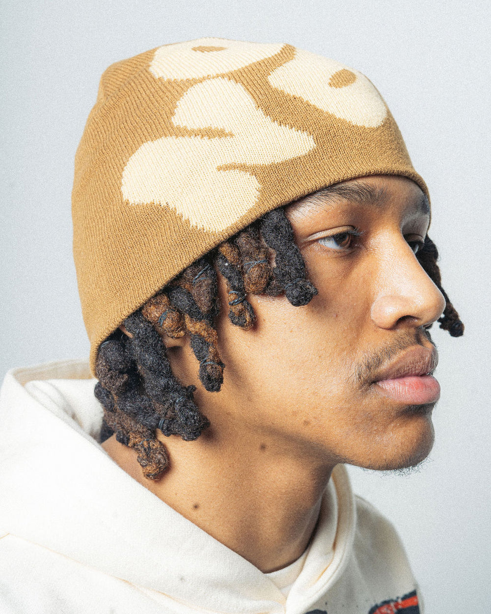 WAVY BEANIE "CHOCOLATE"